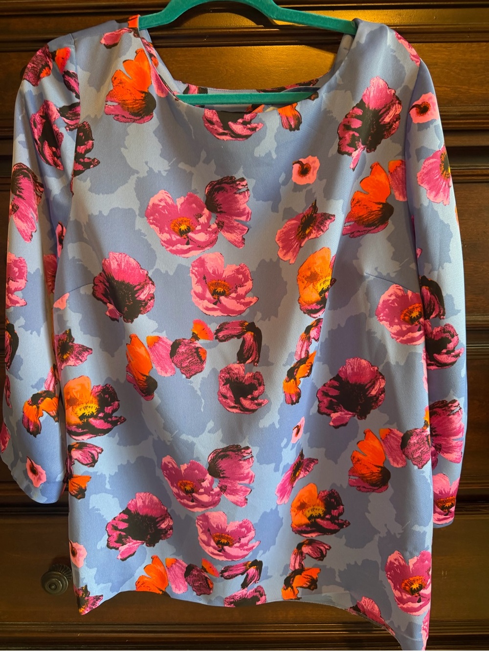 Banana Republic Floral Boatneck Top